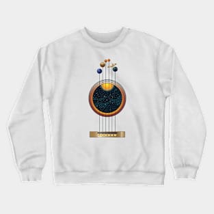 Guitarist Life: Space Music Crewneck Sweatshirt